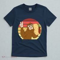 Big Foot Taco Peace Out Sunset T-Shirt thumb 5