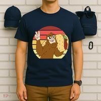Big Foot Taco Peace Out Sunset T-Shirt thumb 6