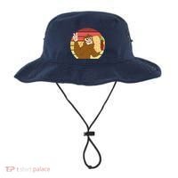 Big Foot Taco Peace Out Sunset Bucket Hat thumb 0
