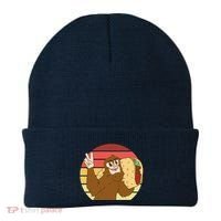 Big Foot Taco Peace Out Sunset Beanie thumb 0