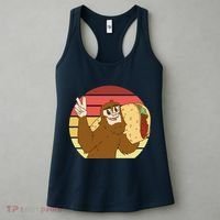 Big Foot Taco Peace Out Sunset Women's Tank Top thumb 3