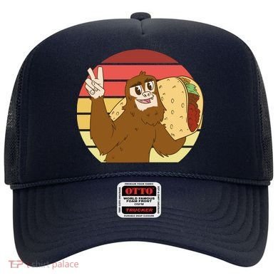 Big Foot Taco Peace Out Sunset Hat