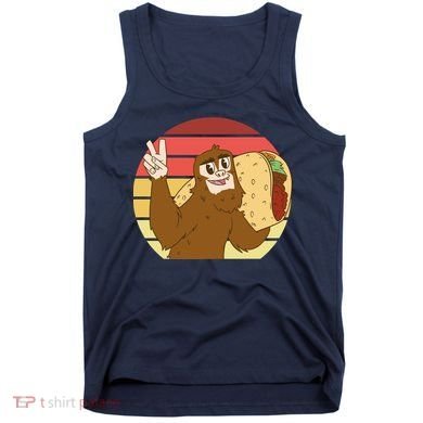 Big Foot Taco Peace Out Sunset Tank Top