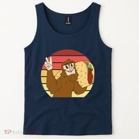 Big Foot Taco Peace Out Sunset Tank Top thumb 2