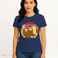Big Foot Taco Peace Out Sunset Women's T-Shirt thumb 4