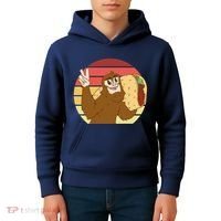 Big Foot Taco Peace Out Sunset Kids Hoodie thumb 4