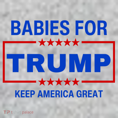 Babies For Trump Keep America Great The Baniff Cuffed Pom Beanie