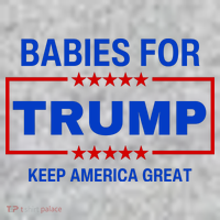 Babies For Trump Keep America Great The Baniff Cuffed Pom Beanie thumb 2