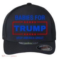 Babies For Trump Keep America Great Flexfit Unipanel Trucker Cap thumb 0