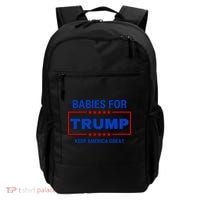 Babies For Trump Keep America Great Backpack thumb 0