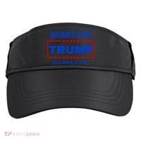 Babies For Trump Keep America Great Adult Drive Performance Visor thumb 0