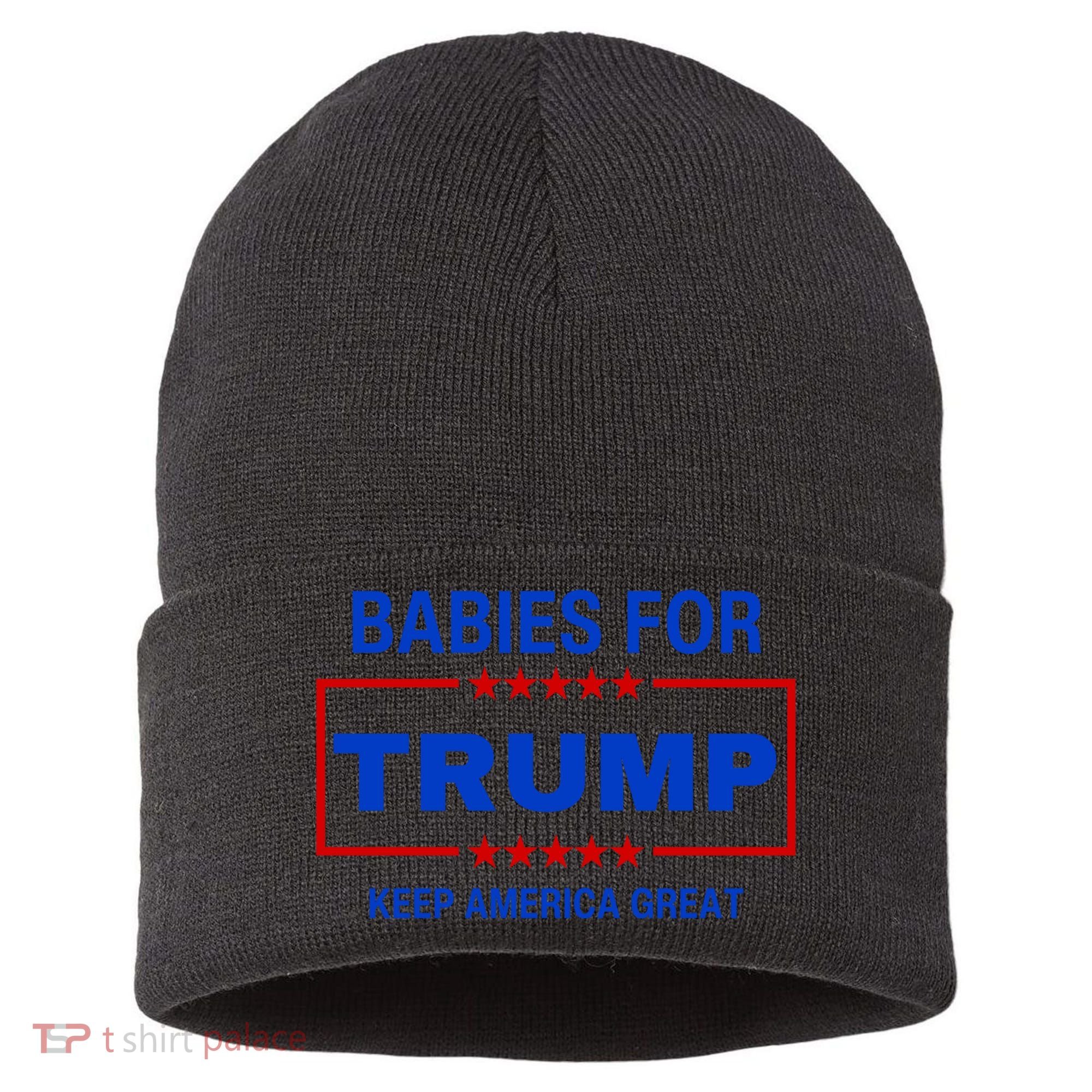 Babies For Trump Keep America Great Sustainable Knit Beanie
