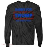 Babies For Trump Keep America Great Tie-Dye Long Sleeve Shirt thumb 0