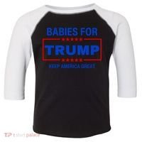 Babies For Trump Keep America Great Toddler Fine Jersey T-Shirt thumb 0