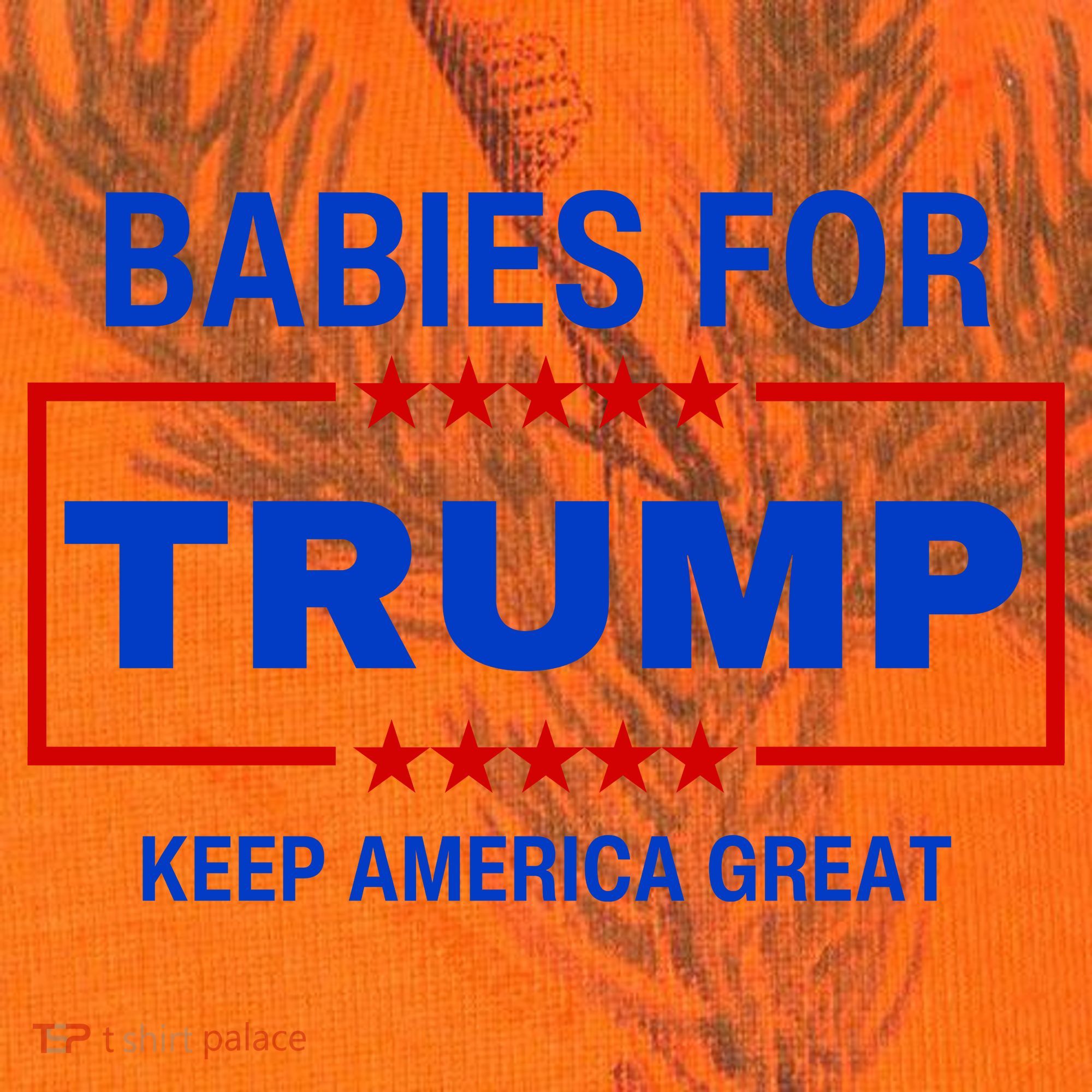 Babies For Trump Keep America Great Kati Licensed 12" Camo Cuffed Beanie