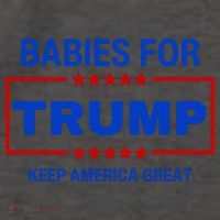 Babies For Trump Keep America Great Vector Backpack thumb 2