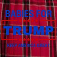 Babies For Trump Keep America Great Women's Flannel Plaid Pajama Pants thumb 2