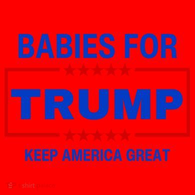 Babies For Trump Keep America Great Santa Hat