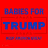 Babies For Trump Keep America Great Santa Hat thumb 1