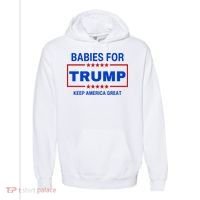 Babies For Trump Keep America Great Comfort Colors Garment-Dyed Hooded Sweatshirt thumb 0