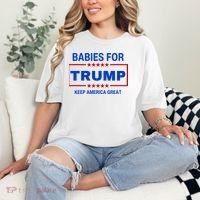 Babies For Trump Keep America Great Comfort Colors T-Shirt thumb 2