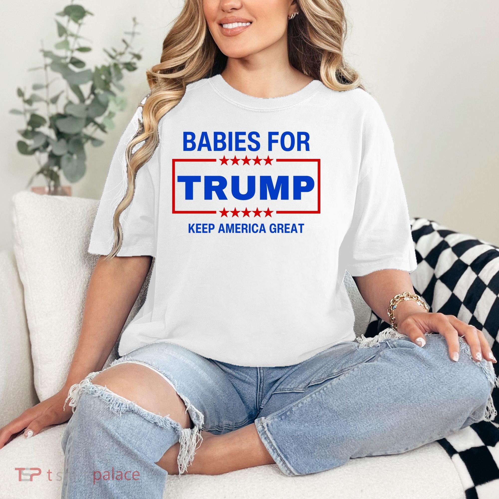 Babies For Trump Keep America Great Comfort Colors T-Shirt