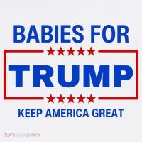 Babies For Trump Keep America Great Doggie Tank thumb 4