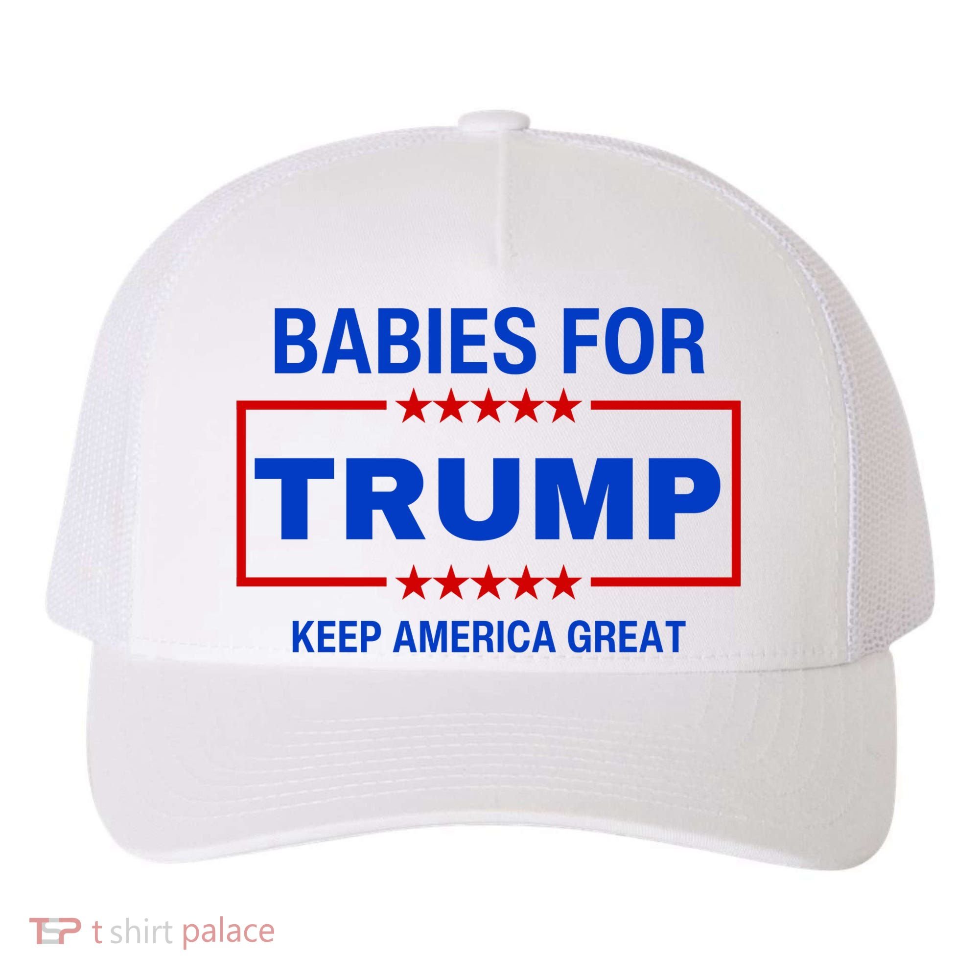 Babies For Trump Keep America Great Yupoong Adult 5-Panel Trucker Hat