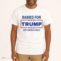 Babies For Trump Keep America Great Tall T-Shirt thumb 2