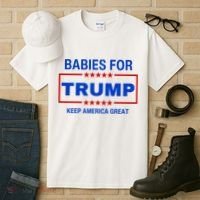 Babies For Trump Keep America Great Tall T-Shirt thumb 3