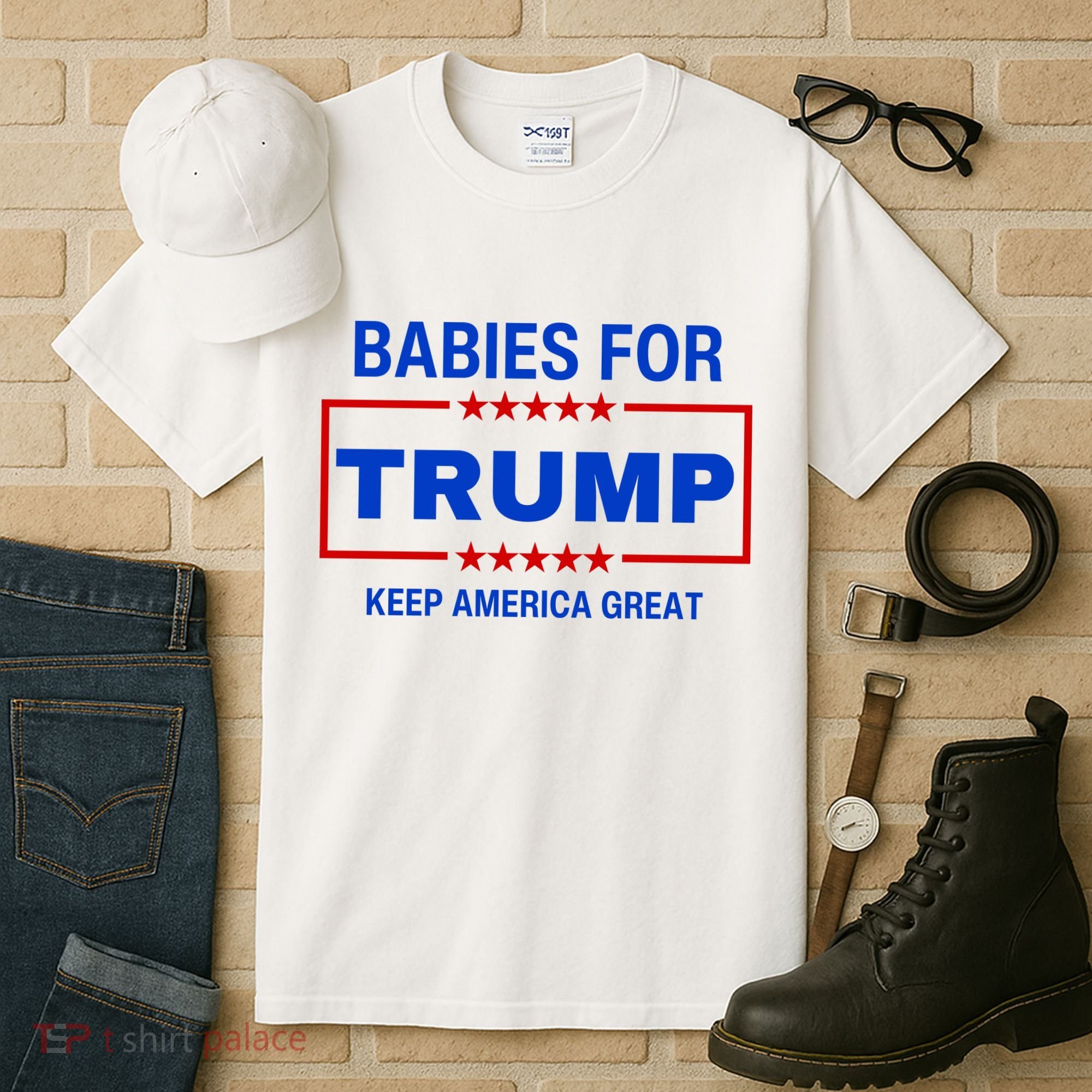Babies For Trump Keep America Great Tall T-Shirt