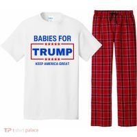 Babies For Trump Keep America Great Pajama Set thumb 0