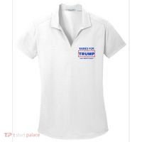 Babies For Trump Keep America Great Women's Dry Zone Grid Polo thumb 0