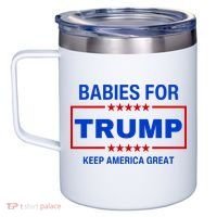 Babies For Trump Keep America Great 12oz Stainless Steel Coffee Mug thumb 2