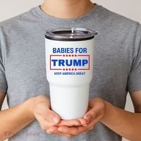 Babies For Trump Keep America Great Tumbler thumb 2
