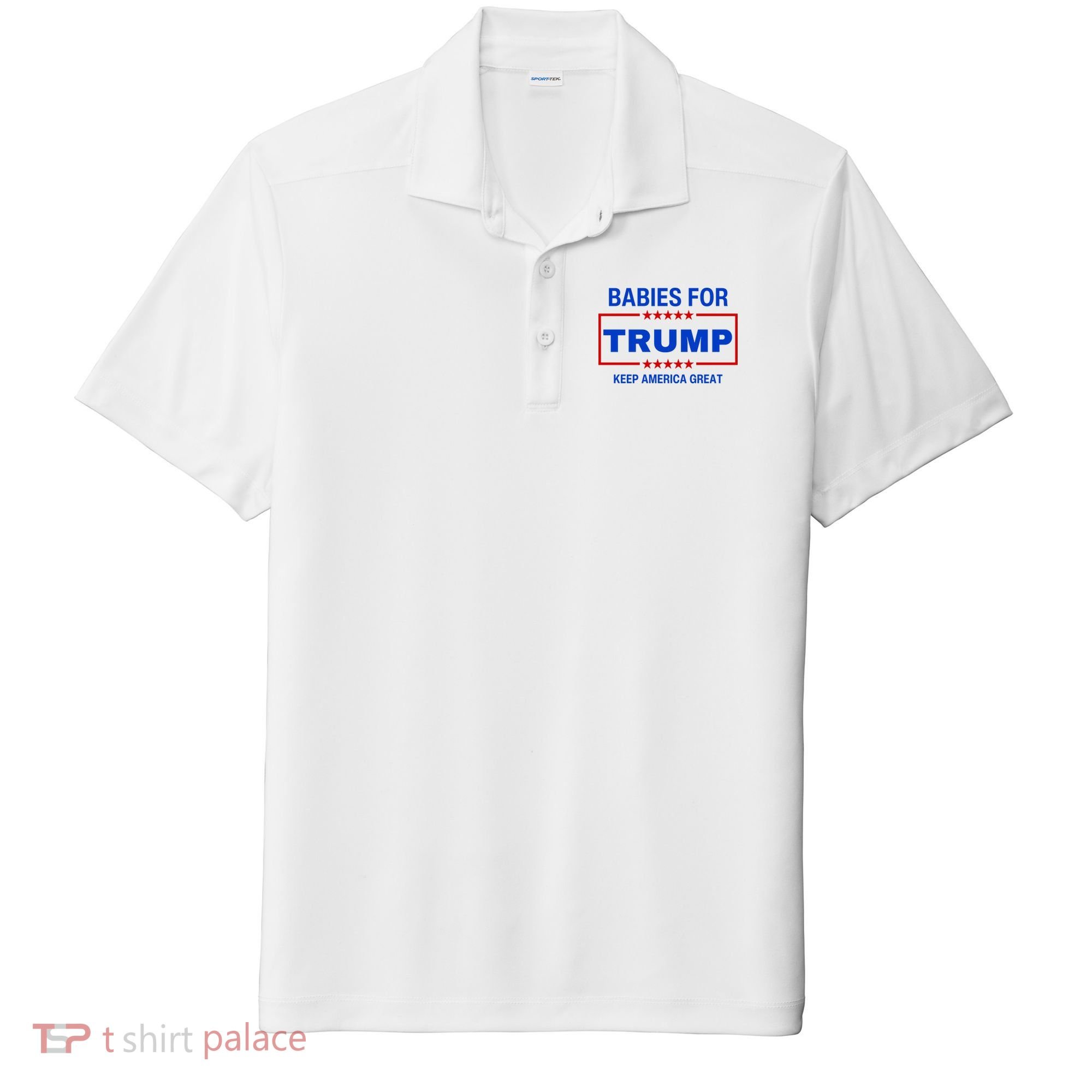 Babies For Trump Keep America Great Sport-Tek Posi-UV Pro Polo