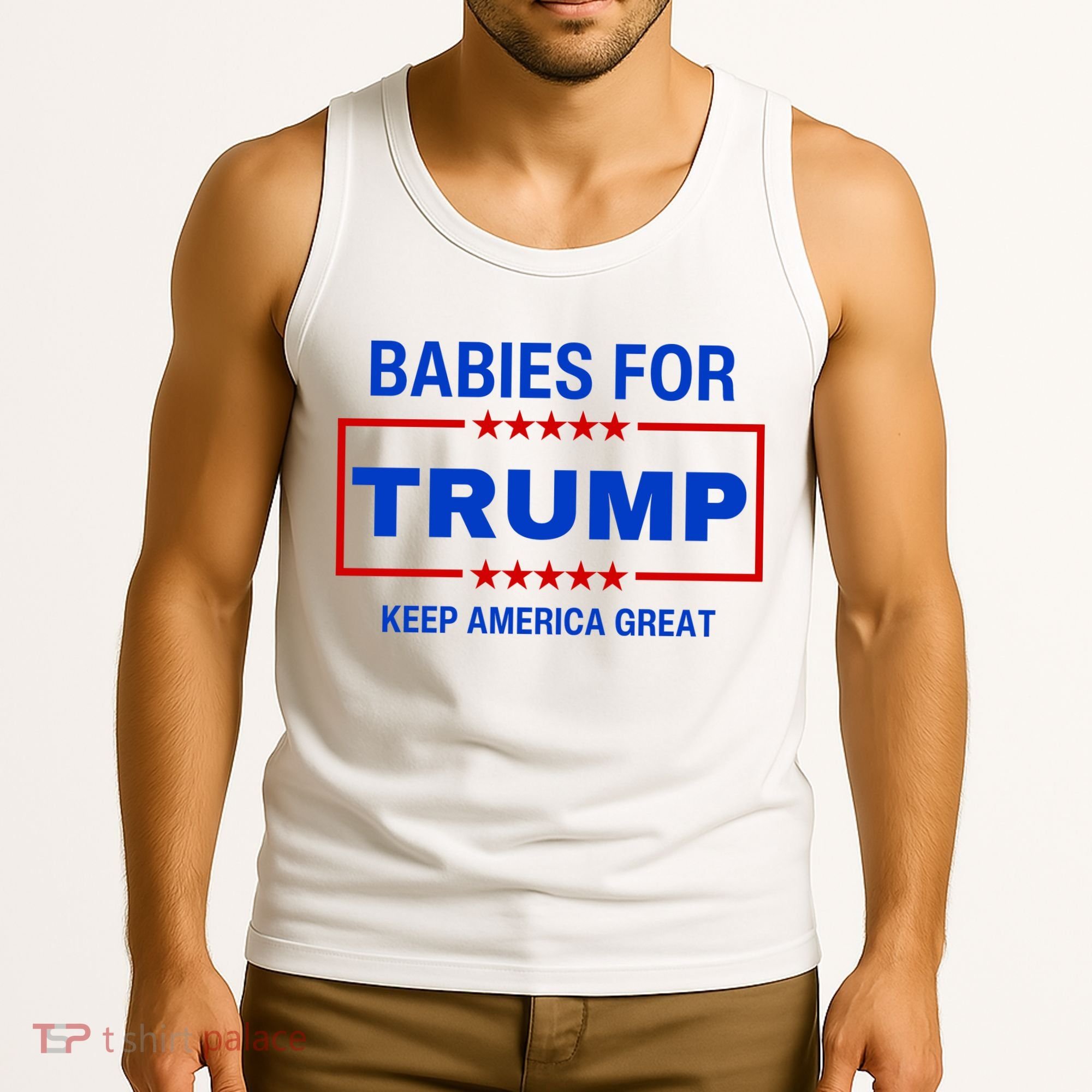 Babies For Trump Keep America Great Tank Top