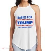 Babies For Trump Keep America Great Women's Perfect Tri Rocker Tank thumb 2