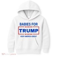 Babies For Trump Keep America Great Kids Hoodie thumb 0