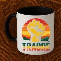 Burkina Faso-Ibrahim Traore Thomas Sankara Coffee Mug thumb 2
