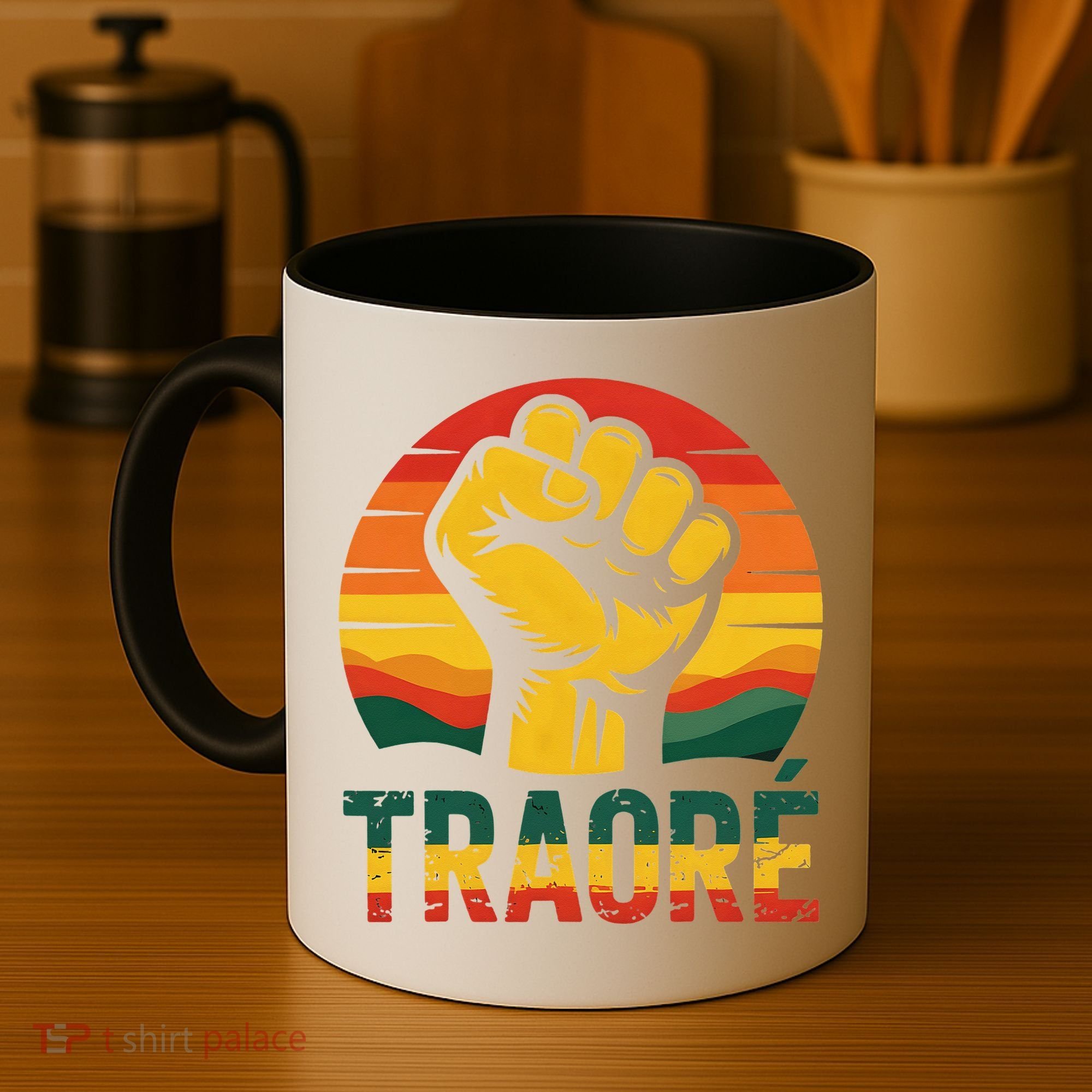 Burkina Faso-Ibrahim Traore Thomas Sankara Coffee Mug