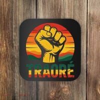 Burkina Faso-Ibrahim Traore Thomas Sankara Coaster thumb 0