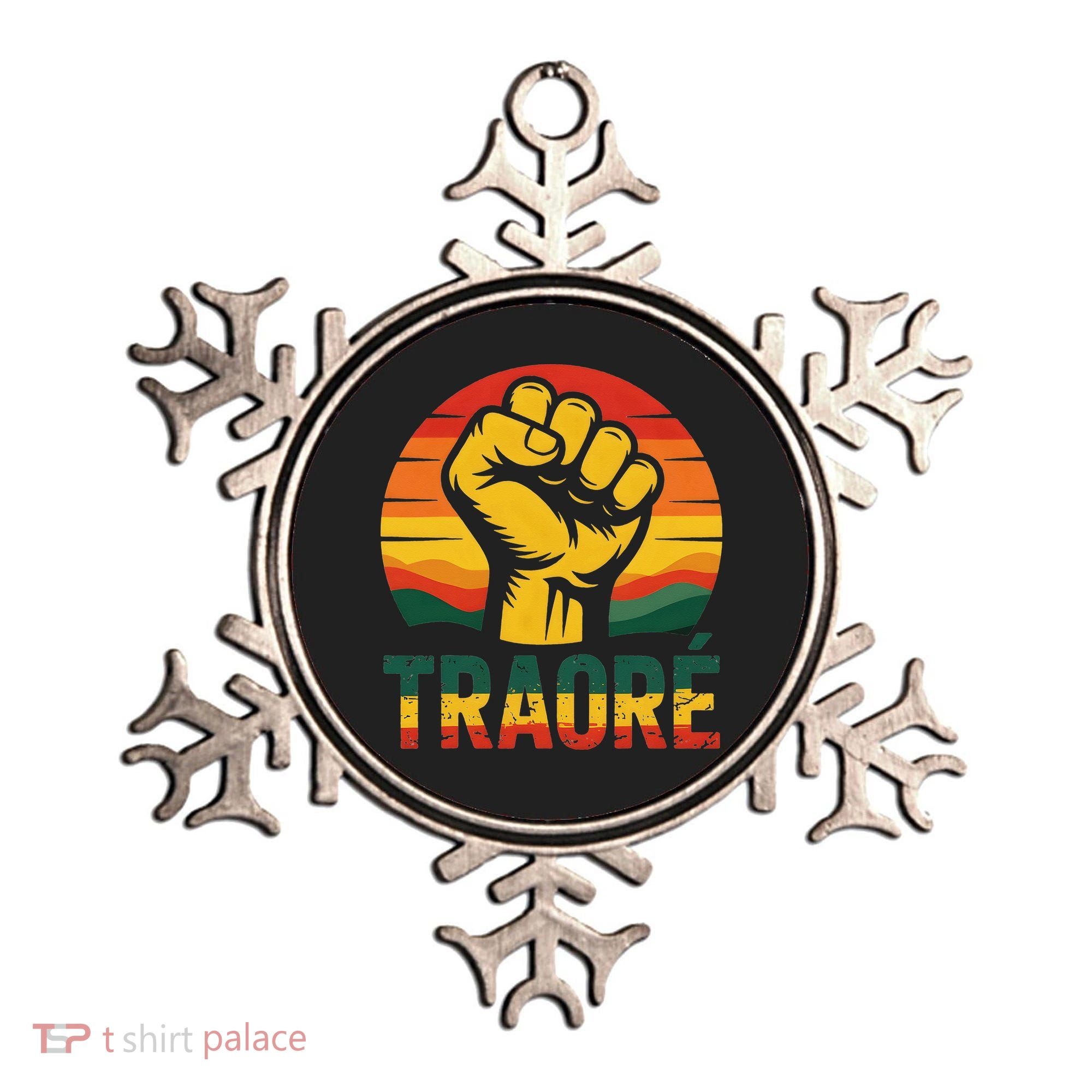 Burkina Faso-Ibrahim Traore Thomas Sankara Ornament