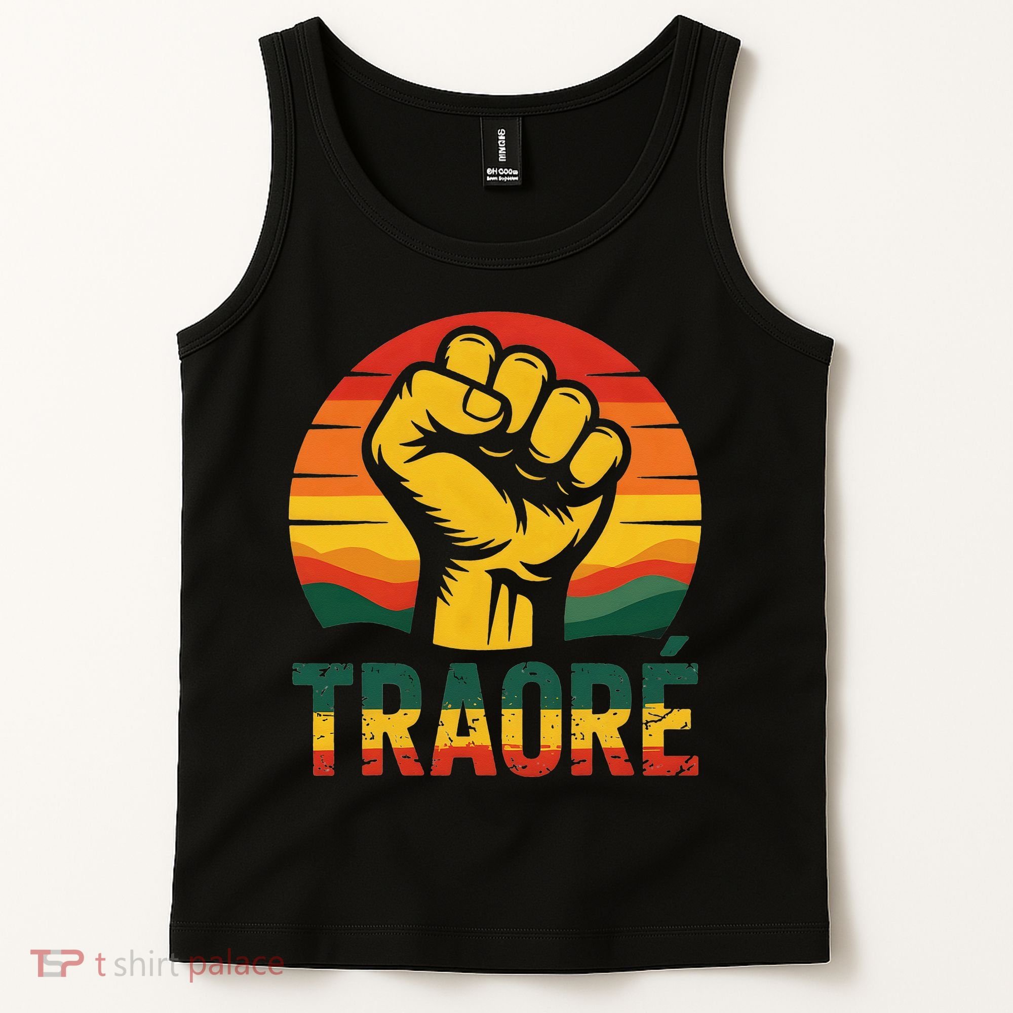 Burkina Faso-Ibrahim Traore Thomas Sankara Tank Top
