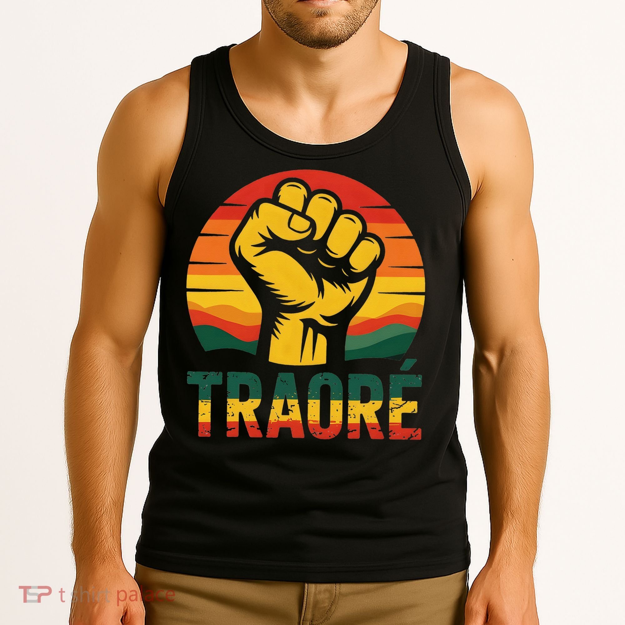 Burkina Faso-Ibrahim Traore Thomas Sankara Tank Top