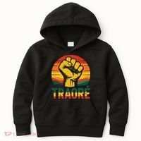 Burkina Faso-Ibrahim Traore Thomas Sankara Kids Hoodie thumb 0