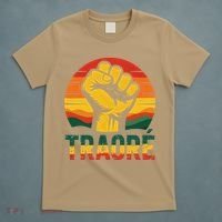 Burkina Faso-Ibrahim Traore Thomas Sankara T-Shirt thumb 5