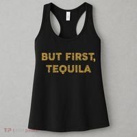 But First Tequila Funny Drinking Party Mexican Women's Tank Top thumb 3
