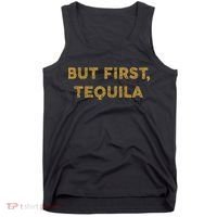 But First Tequila Funny Drinking Party Mexican Tank Top thumb 0