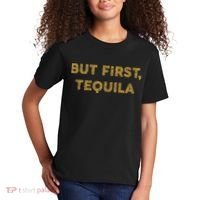 But First Tequila Funny Drinking Party Mexican Kids T-Shirt thumb 2